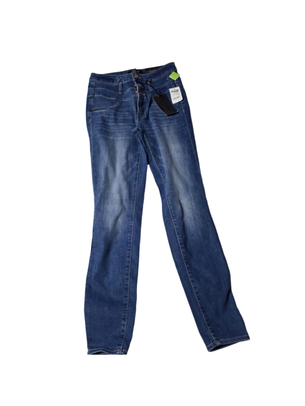 Women's Charlotte Russe Refuge High Rise Jeans Size 2 Blue